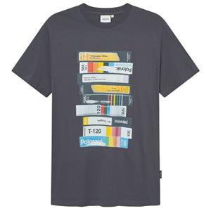 Dedicated  T-Shirt Stockholm Video Retro - T-shirt, blauw