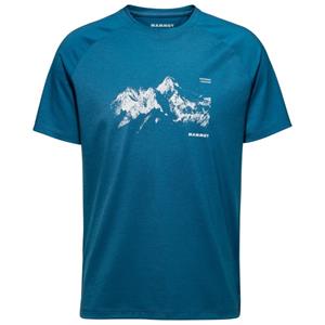 Mammut  Mountain T-Shirt 8035m - T-shirt, blauw