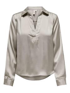 Only Onlzora Ls V-neck Collar Top Wvn