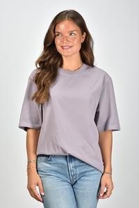 Ami Paris t-shirt Boxy met logo paars