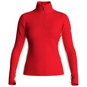 We Norwegians  Women's Voss 1/4-Zip - Merinotrui, rood