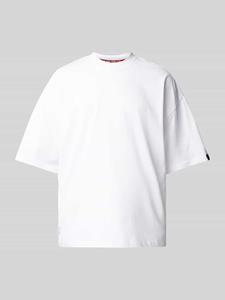 Alpha industries T-shirt met labelpatch, model 'LOGO'