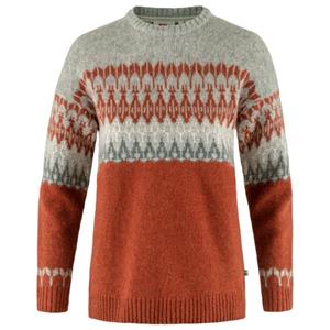 Fjällräven  Women's Övik Path Knit - Wollen trui, rood