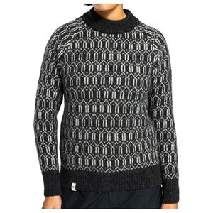 Ulvang  Women's Echo Mock Neck Sweater - Wollen trui, grijs/zwart