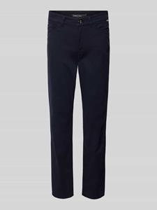 Marc Cain Slim fit broek in effen design, model 'SILEA'