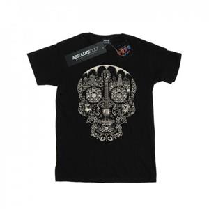 Disney Heren Coco Skull Mono Patroon T-shirt