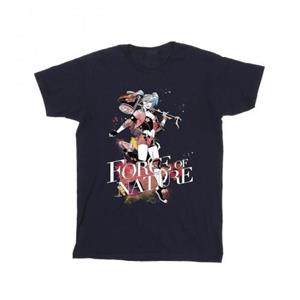 DC Comics Heren Harley Quinn Forces Of Nature T-shirt