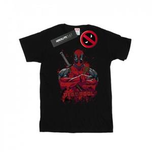 Marvel Deadpool Pose Splat T-shirt voor heren