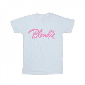 Blondie Heren Klassiek Logo T-shirt