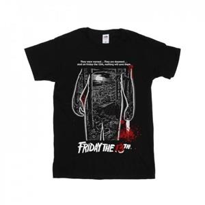 Friday The 13th Vrijdag de 13e bloedige poster T-shirt voor heren