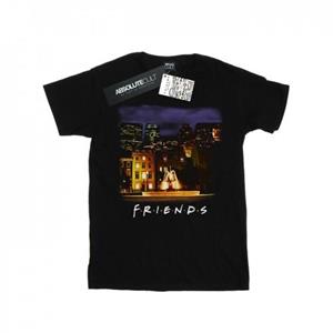 Friends Vrienden Nightime fontein T-shirt voor heren