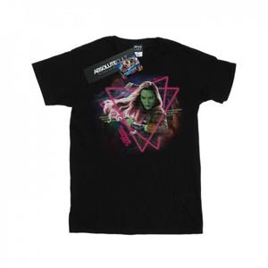 Marvel Heren Guardians of the Galaxy Neon Gamora T-shirt