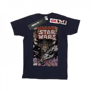 Star Wars Mens Millennium Falcon Comic T-Shirt