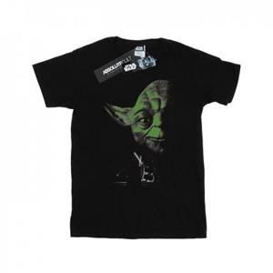 Star Wars Mens Yoda Green Face T-Shirt