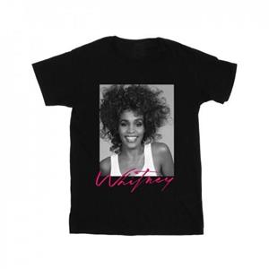 Pertemba FR - Apparel Whitney Houston heren glimlach foto T-shirt