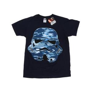 Star Wars Mens Stormtrooper Command Midnight Camo T-Shirt