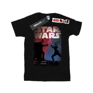 Star Wars heren vechtscène T-shirt