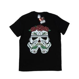 Star Wars Mens Stormtrooper Day Of The Dead T-Shirt