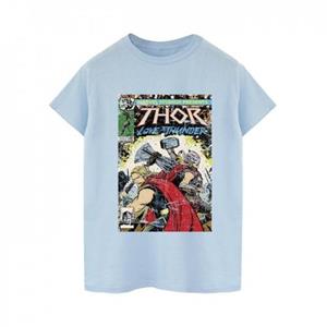 Marvel Heren Thor Love en Thunder Vintage Poster T-shirt