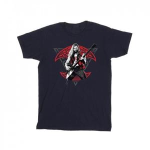 Marvel Heren Thor Love en Thunder Solo Gitaar T-shirt