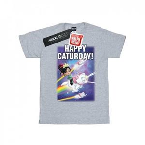 Disney Heren Wreck It Ralph Happy Caturday T-shirt