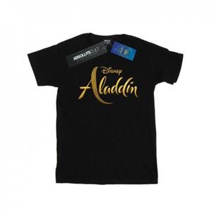 Disney heren Aladdin filmlogo T-shirt