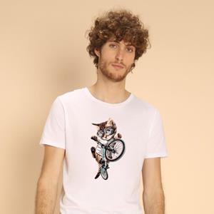 Le Roi du Tshirt T-shirt Homme - BMX CAT