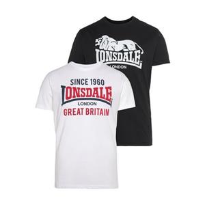 Lonsdale T-shirt COLLESSIE (set, 2-delig)