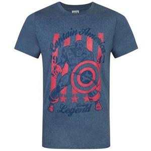 Captain America officieel Living Legend-T-shirt voor heren