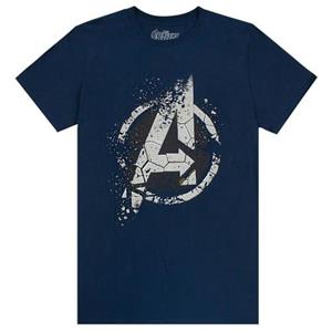 Avengers eindspel voor heren geërodeerd een logo-T-shirt