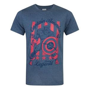 Captain America Heren Living Legend T-shirt