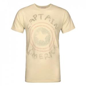 Pertemba FR - Apparel Junkfood Heren Originals Logo Captain America T-shirt