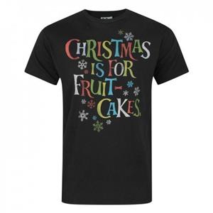 Pertemba FR - Apparel Junkfood Heren Kerstmis is voor fruittaarten T-shirt