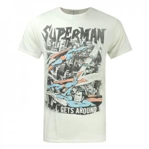 Pertemba FR - Apparel Junkfood Heren Superman T-shirt