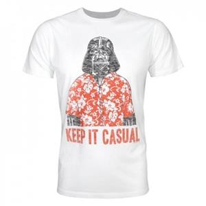 Star Wars Mens Darth Vader Casual T-Shirt