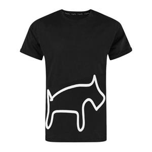 Pertemba FR - Apparel Tweebenige hond heren logo T-shirt