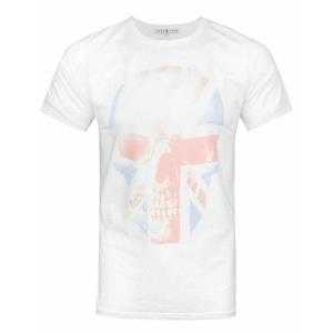 Pertemba FR - Apparel Junkfood heren Union Jack schedel T-shirt