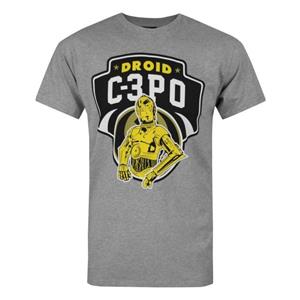 Star Wars Mens C-3PO Droids T-Shirt