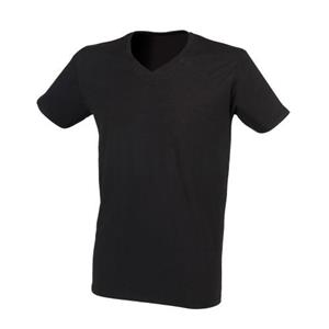 SF Men SF Heren Heren Stretch T-shirt met V-hals