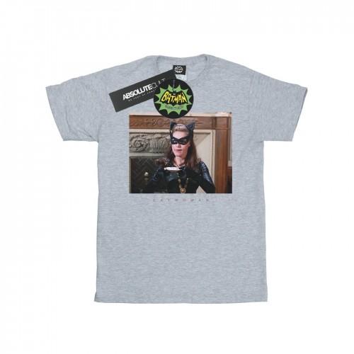 DC Comics Batman TV-serie Catwoman foto-T-shirt voor heren