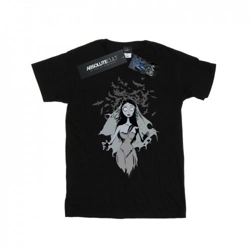 Pertemba FR - Apparel Corpse Bride Heren Crow Veil T-shirt