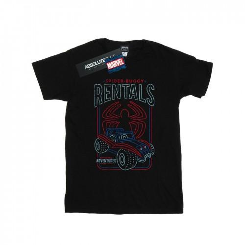 Marvel Spider-Man Spider-Buggy verhuur T-shirt voor heren