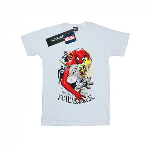 Marvel Spider-Man Schurken Cover T-shirt voor heren