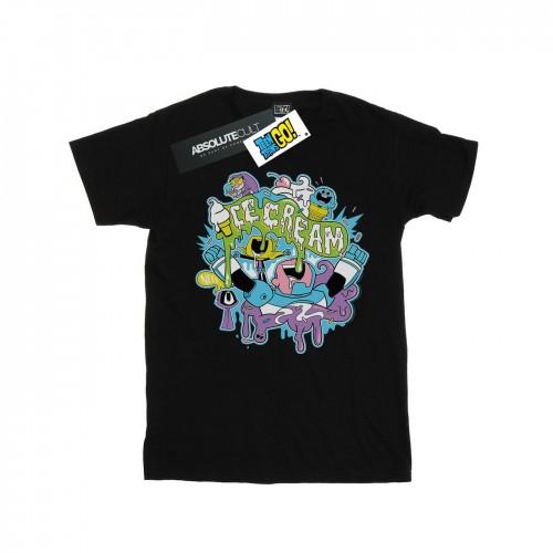 DC Comics Teen Titans Go Ice Cream T-shirt voor heren