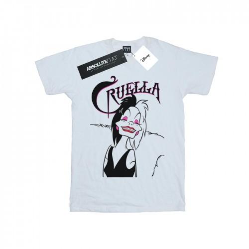 Disney Heren Cruella De Vil Evil Smile T-shirt