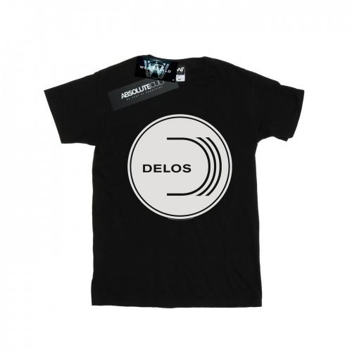 Westworld Heren Delos Circulair Logo T-shirt