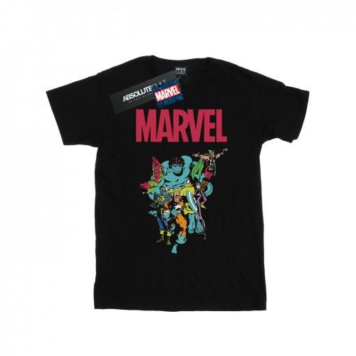 Marvel Heren Avengers Popgroep T-shirt