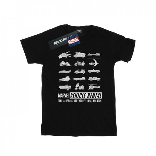 Marvel heren voertuigverhuur T-shirt