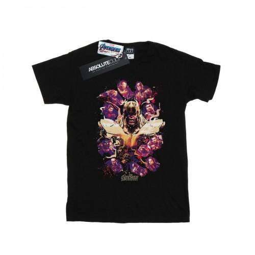 Marvel Heren Avengers Endgame Movie Splatter T-shirt