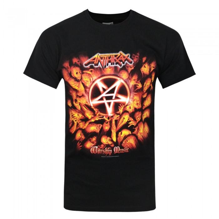 Pertemba FR - Apparel Anthrax aanbidding muziek heren T-shirt